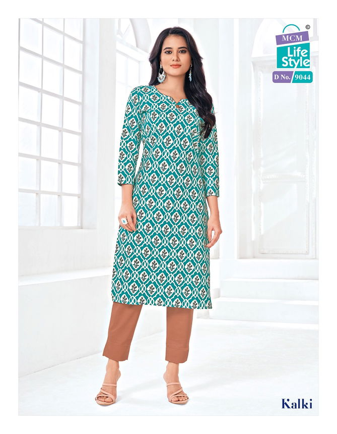 Kalki Vol 4 By Mcm Casual Wear Cotton Printed Kurtis Wholesale Shop In Surat